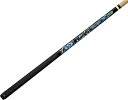 【中古】【未使用・未開封品】Players Live Hard Play Hard D-GFB ブルー/ホワイト/ブラック アナーキースカル Mzマルチゾーングリップキュー 18オンス(4)