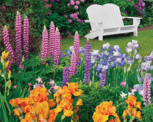 Springbokパズル???Garden Retreat???1500ピースジグソーパズル???Large 28.75インチby 36インチパズル???Made in USA???Unique