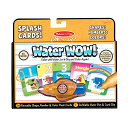 【中古】【未使用・未開封品】Melissa & Doug On the Go Water Wow! 再利用可能な水明きカード - 形、数字、色 - パーティーの記念品、クリスマスのプレゼント、幼児向け旅行