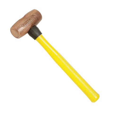 【中古】【未使用・未開封品】Sledge Hammer, 8lb, 32in, Copper/Fiberglass by American Hammer