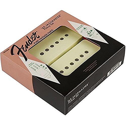 【中古】【未使用・未開封品】Fender ピックアップ Pure Vintage '65 Jazzmaster? Pickup Set, Vintage White (2)