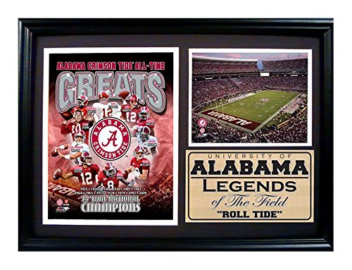 楽天AJIMURA-SHOP【中古】【未使用・未開封品】12x18 Photo Stat Frame - Alabama Greats