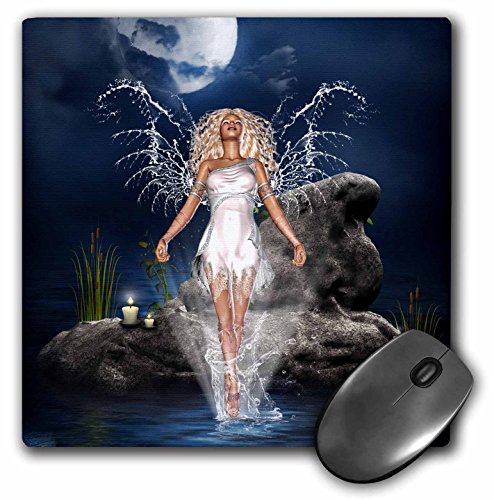 【中古】【未使用・未開封品】3dRose LLC 8 X 8 X 0.25インチ マウスパッド ウォーター ガーディアン ..