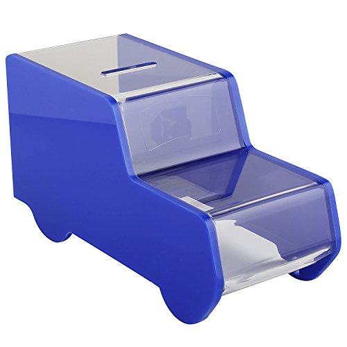 【中古】【未使用・未開封品】MCB 救急車 トラック アクリルボックス チャリティボックス コレクションボックス チップコンテナ ブルー 【中古】【未使用・未開封品】MCB 救急車 トラック アクリルボックス チャリティボックス コレクションボックス チップコンテナ ブルー