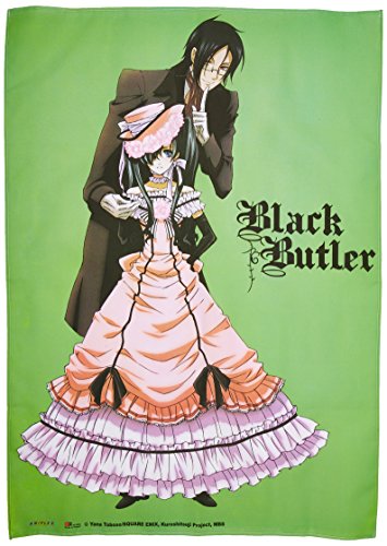 【中古】【未使用・未開封品】Fabric Poster - Black Butler - New Sebastian & Ciel Dress Up Wall Scroll ge77599
