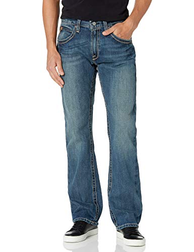 【中古】【未使用 未開封品】Ariat メンズ M5 スリムフィットストレートジーンズ カラー: ブルー