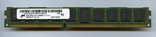 【中古】【未使用・未開封品】Micron mt18jdf1g72pdz-1g6e1fe pc3???12800r / ddr3?1600?/ 8?GB ECC REG 2rx8非常に低いプロファイル( forサーバーのみ)