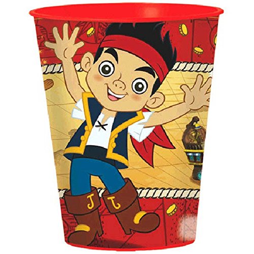 【中古】【未使用・未開封品】American Greetings Jake and the Never Land Pirates 470ml Plastic Party Cup, Party Supplies【メーカー名】【メーカー型番】【...