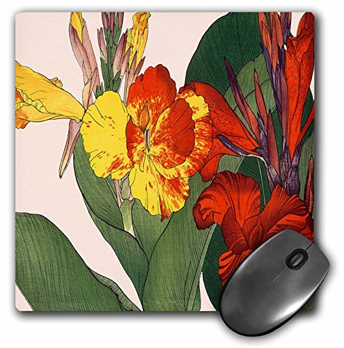 【中古】【未使用・未開封品】3drose LLC 8?x 8?x 0.25インチマウスパッドエキゾチックCanna Lilies in..