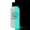 【中古】【未使用・未開封品】鮮やかなAqua Glow in the Darkアクリルペイント???UV Reactive 4 fluid ounce
