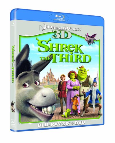 š̤ۡѡ̤ʡShrek The Third 3D [Blu-ray 3D + Blu ray] [2007]