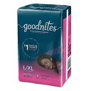 【中古】【未使用 未開封品】GoodNites Goodnites下着 - ガール - 大 - 11カラット