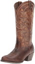 【中古】【未使用・未開封品】Ariat Desert Holly ウエスタンブーツ レディース アンティーク調 レザー カントリーブーツ, Pearl, 7.5