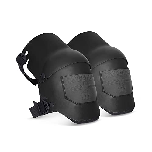 【中古】【未使用 未開封品】(Black) - K-P Industries KneePro Tactical Ultra Flex III Safety Paintball Airsoft Knee Pad