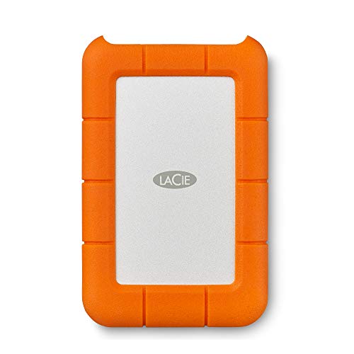 【中古】【未使用・未開封品】LaCie ポータブルHDD ハードディスク 2TB Rugged Mini USB3.0 Mac/iPad/Windows対応 [ 耐落下性 耐衝撃性 耐雨性 ] 外付けHDD 国内正規代理店品