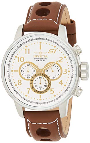 【中古】【未使用・未開封品】インヴィクタ Invicta Men's 16010 S1 Rally" Stainless Steel Watch with Brown Leather Band" [並行輸入品]