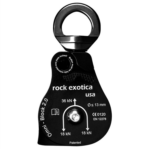 【中古】【未使用・未開封品】Rock Exotica P53 オムニブロック 2.0インチ スイベルプーリー