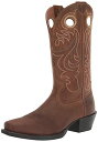 【中古】【未使用・未開封品】Ariat メンズ スポーツ スクエアトゥ ウエスタンカウボーイブーツ US サイズ: 9 Wide カラー: ブラウン