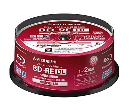 【中古】【未使用・未開封品】三菱化学 2倍速対応BD-RE DL 20枚パック　50GB ホワイトプリンタブルMITSUBISHI VBE260NP20SD1【メーカー名】【メーカー型番】【ブランド名】三菱化学 ブルーレイBD-RE 【商品説明】三菱化学 2倍速対応BD-RE DL 20枚パック　50GB ホワイトプリンタブルMITSUBISHI VBE260NP20SD1【注意】こちらは輸入品となります。当店では初期不良に限り、商品到着から7日間は返品を 受付けております。こちらは当店海外ショップで一般の方から買取した未使用・未開封品です。買取した為、中古扱いとしております。他モールとの併売品の為、完売の際はご連絡致しますのでご了承ください。ご注文からお届けまで1、ご注文⇒ご注文は24時間受け付けております。2、注文確認⇒ご注文後、当店から注文確認メールを送信します。3、当店海外倉庫から当店日本倉庫を経由しお届けしますので10〜30営業日程度でのお届けとなります。4、入金確認⇒前払い決済をご選択の場合、ご入金確認後、配送手配を致します。5、出荷⇒配送準備が整い次第、出荷致します。配送業者、追跡番号等の詳細をメール送信致します。6、到着⇒出荷後、1〜3日後に商品が到着します。　※離島、北海道、九州、沖縄は遅れる場合がございます。予めご了承下さい。お電話でのお問合せは少人数で運営の為受け付けておりませんので、メールにてお問合せお願い致します。営業時間　月〜金　10:00〜17:00お客様都合によるご注文後のキャンセル・返品はお受けしておりませんのでご了承下さい。