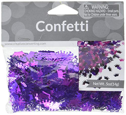 【中古】【未使用・未開封品】Creative Converting 紙吹雪ホイルクラウン パーティー用品 マルチカラー