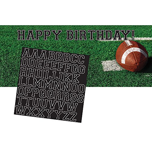 Creative Converting 296151テールゲートRush Giant Party Banner with Stickers