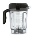【中古】【未使用・未開封品】Vitamix 016228 Low Profile 64 oz/2.0 L Container, Clear