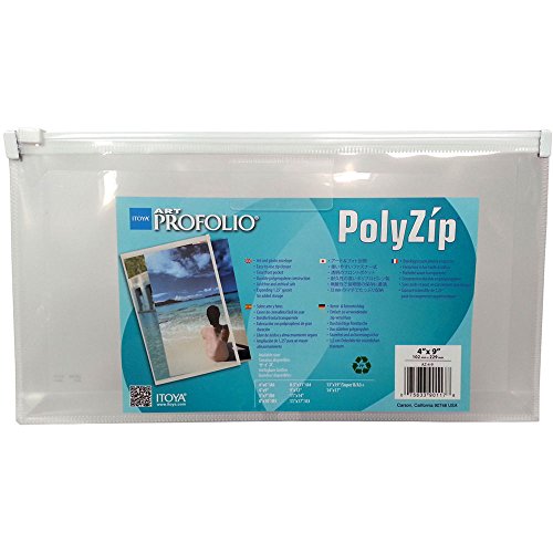 【中古】【未使用・未開封品】Itoya PolyZip アート&写真封筒 クリアフロントポケットとジッパー開閉 4 x 9インチ (AZ-4-9) 【中古】【未使用・未開封品】Itoya PolyZip アート&写真封筒 クリアフロントポケットとジッパー開閉 4 x 9インチ (AZ-4-9)