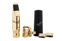 【中古】【未使用・未開封品】Vandoren SM822GMKO T6 Med Chamber V16 Metal Tenor Sax Mouthpiece w...