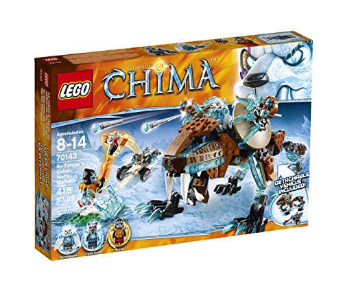 【中古】【未使用・未開封品】LEGO Chima 70143 Sir Fangar's Saber-Tooth Walker Building Toy
