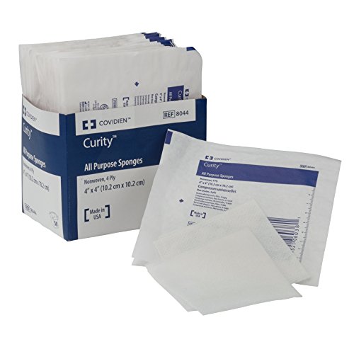 Versalon 4 X 4 All-Purpose Sponges, 25-2'S/Box by Kendall/Covidien