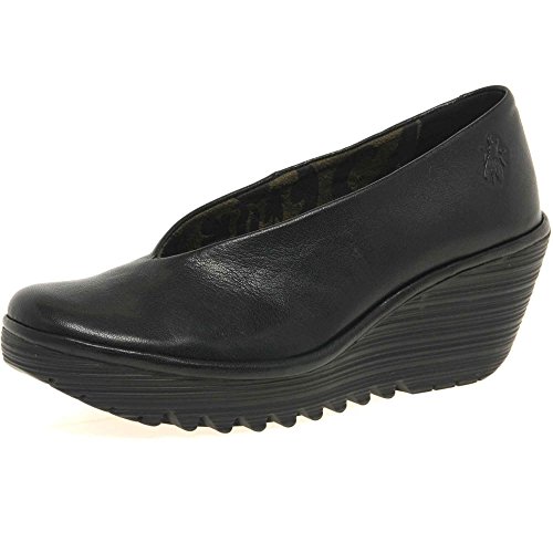 【中古】【未使用・未開封品】SHOE BLACK FLY LONDON P500025149 YAZ 36 Black
