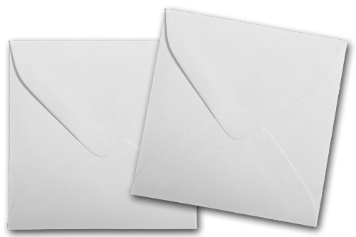 【中古】【未使用・未開封品】小さな3?1?/ 8インチ正方形封筒???50?pk (ホワイト)