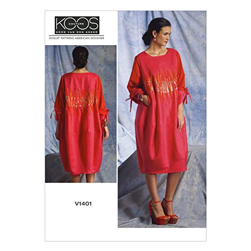 【中古】【未使用 未開封品】VOGUE PATTERNS V1401 ミシーズドレス裁縫テンプレート サイズF5 (16-18-20-22-24)