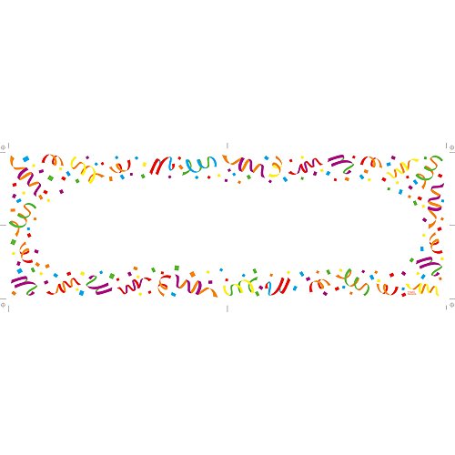 Creative Converting Fill in the Blank Giant Party Banner - Case of 6