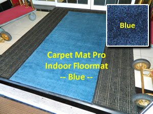 【中古】【未使用・未開封品】Walk Offエントリ床マット???カーペットマットPro???3?' x 14?'???Non SkidインドアランナーMatting 03x14 ブルー