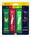 【中古】【未使用・未開封品】Vandoren SRMIX B 25バリサックスジャズリードミックスカードには、ZZ、V 16、JAVA、およびJAVA Red Strength 2.5がそれぞれ含まれています。