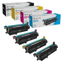 【中古】【未使用・未開封品】LD 再生トナーカートリッジ HP 507X & HP 507A (ブラック1個、シアン1個、マゼンタ1個、イエロー1個、4個パック...