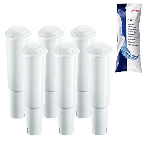 【中古】【未使用・未開封品】Jura Claris White Water Filter Cartridges (x6) 6 Filters by JURA [並行輸入品]