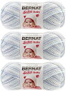 【中古】【未使用・未開封品】Bernat Bulk Buy Bernat Softee Baby Yarn Ombres 毛糸 並太 ブルー系 360g 約85...