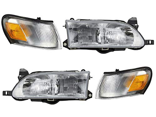 【中古】【未使用・未開封品】トヨタ カローラ 93 94 95 96 97 ヘッドとコーナーライト 電球4コンビネ..