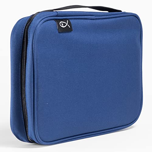 Divinity Boutique 聖書カバー ベーシック ネイビー XXL (21451) | 8インチ x 10.75インチ x 2.75インチ