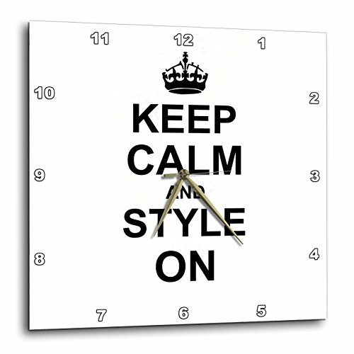 yÁzygpEJiz3dRose DPP_157732_3 Keep Calm and Style on Carry on Styling Fashion Stylist Hairstylist Hairdresser Mtg y[Aǎv 15 x 15