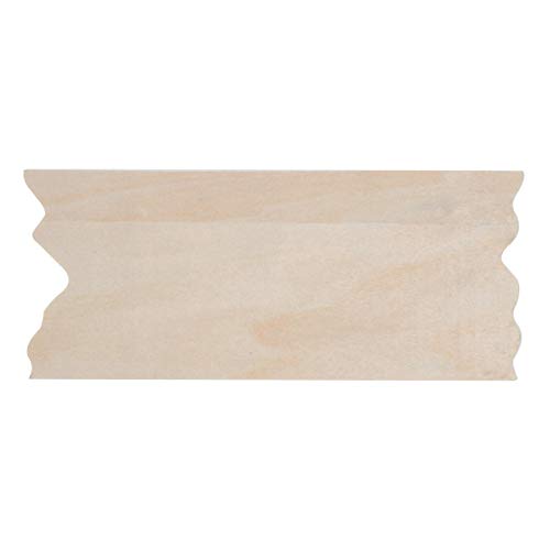 【中古】【未使用・未開封品】Bulk Buy: Darice DIY Crafts Wood Sign Rectangle with Jagged Edges 7.25 inches 12 pieces 9161-91 by Darice Bulk Buy