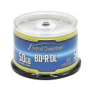 【中古】【未使用・未開封品】Optical Quantum OQBDRDL06LT-50 50 Pack 6X 50GB BD-R DL Blu-Ray Bla...