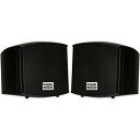 【中古】【未使用 未開封品】Acoustic Audio AA321B Surround Speakers, Black, Set of 2 by Acoustic Audio by Goldwood