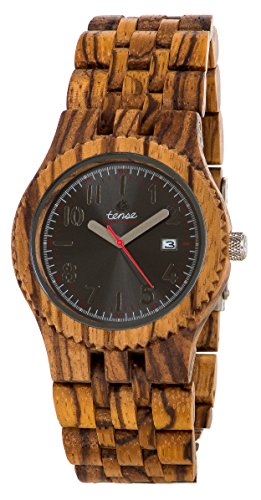【中古】【未使用・未開封品】Tense Yukon 腕時計 ゼブラウッド ワンサイズ(4.0)