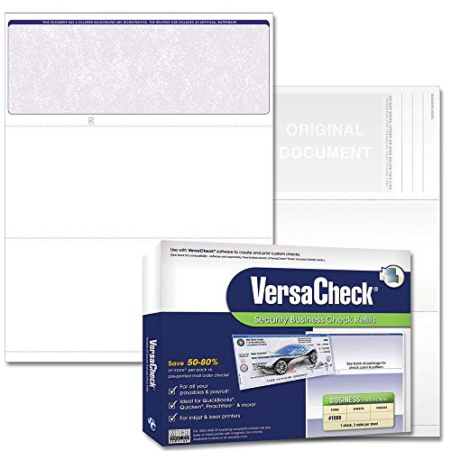【中古】【未使用・未開封品】VersaCheckセキュリティビジネスチェックRefills :フォーム# 1000ビジネスVoucher???グリーン???クラシック???1000シート