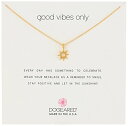 【中古】【未使用・未開封品】Dogeared Good Vibes Only Sun 太陽のペンダントネックレス 16インチ