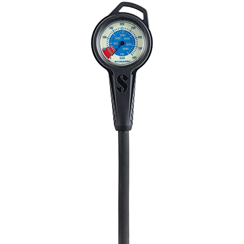Scubapro Dual Bar PSI Analog Brass Pressure Gauge by Scubapro