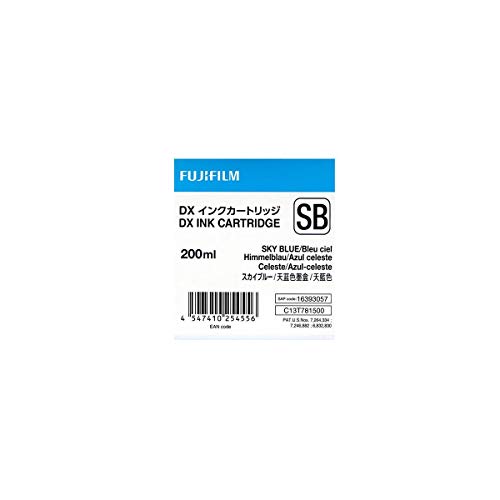【中古】【未使用・未開封品】Fujifilm DX Vividiaインクカートリッジ200?ml for frontier-sプリンタ???スカイブルー